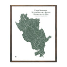 Upper Mississippi Regional Hydrological Map - Muir Way - Hydrology