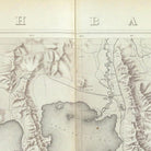 Utah Basin 1876 Topographic Map - Muir Way - Vintage Map