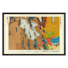 Utah Basin 1876 Geological Map - Muir Way - Vintage Map