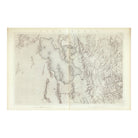 Utah Basin 1876 Topographic Map - Muir Way - Vintage Map