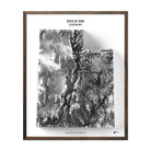 Utah Elevation Map - Muir Way - Elevation