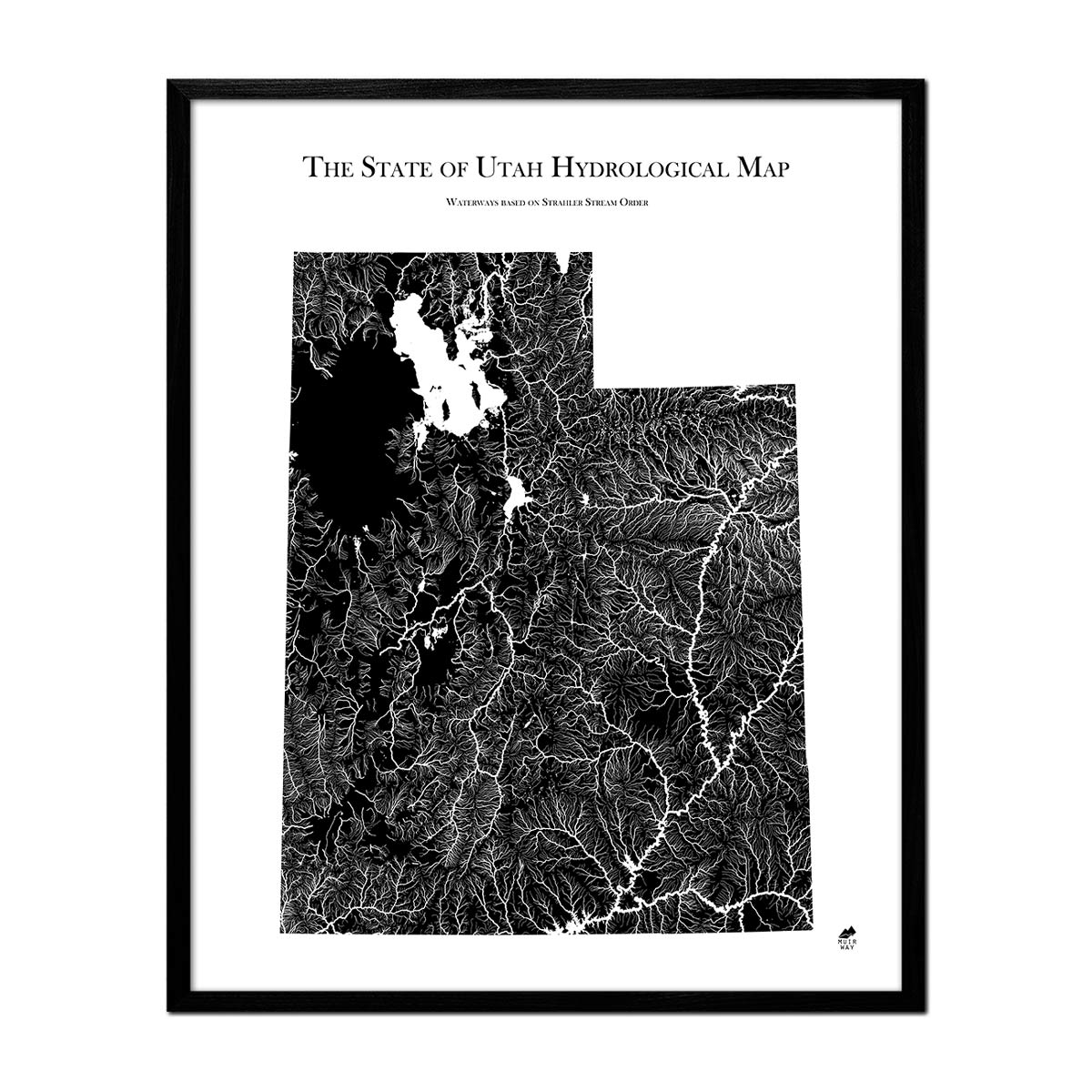 Utah Hydrological Map - Muir Way - Hydrology