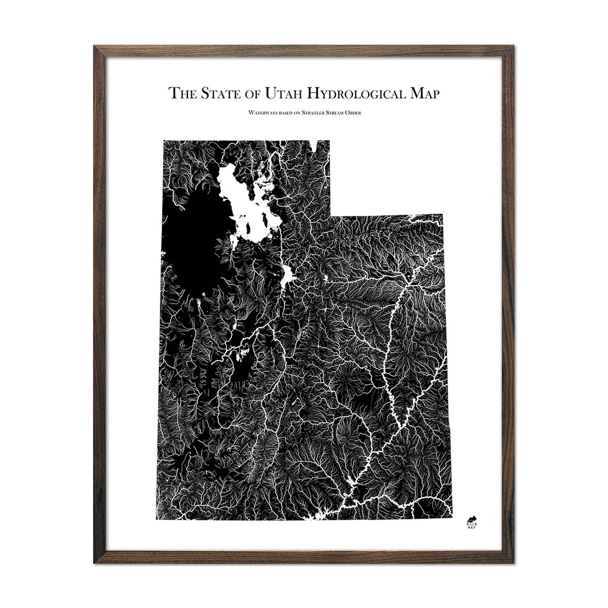 Utah Hydrological Map - Muir Way - Hydrology