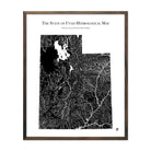 Utah Hydrological Map - Muir Way - Hydrology