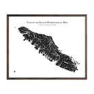 Vancouver Island Hydrological Map - Muir Way - Hydrology