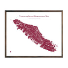 Vancouver Island Hydrological Map - Muir Way - Hydrology