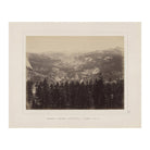 View from Sentinel Dome 2, Yosemite 1868 - Muir Way - Photograph