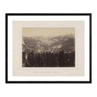 View from Sentinel Dome 2, Yosemite 1868 - Muir Way - Photograph