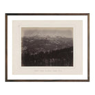 View from Sentinel Dome 3, Yosemite 1868 - Muir Way - Photograph