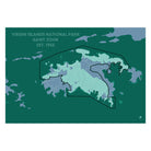 Virgin Islands National Park Map - Muir Way - National Park