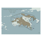 Virgin Islands National Park Map - Muir Way - National Park