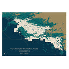 Voyageurs National Park Map - Muir Way - National Park