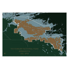 Voyageurs National Park Map - Muir Way - National Park