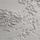 Washington 3D Raised Relief Map - Muir Way - 3D