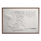 Washington 3D Raised Relief Map - Muir Way - 3D