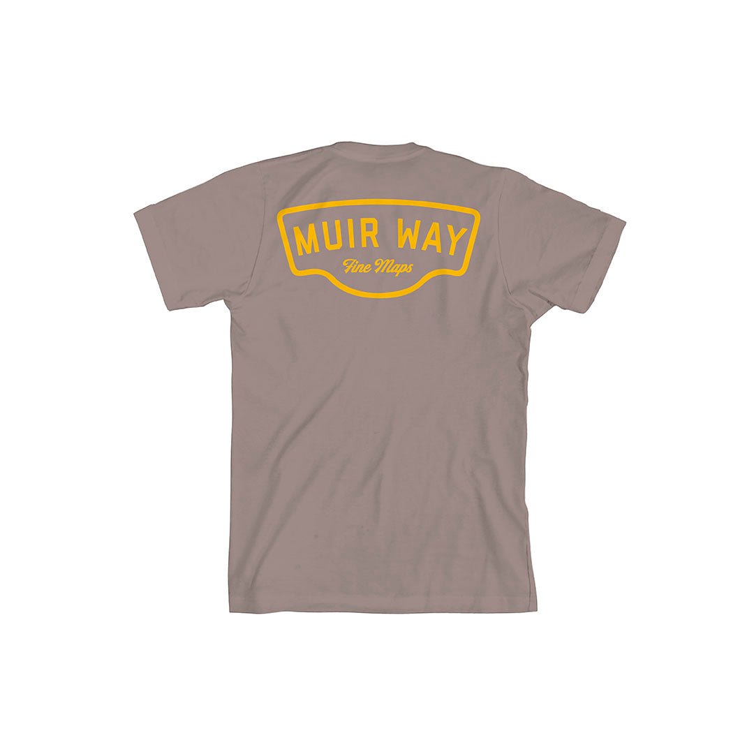 West Tee Pebble - Muir Way - T-Shirt