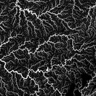 West Virginia Hydrological Map - Muir Way - Hydrology