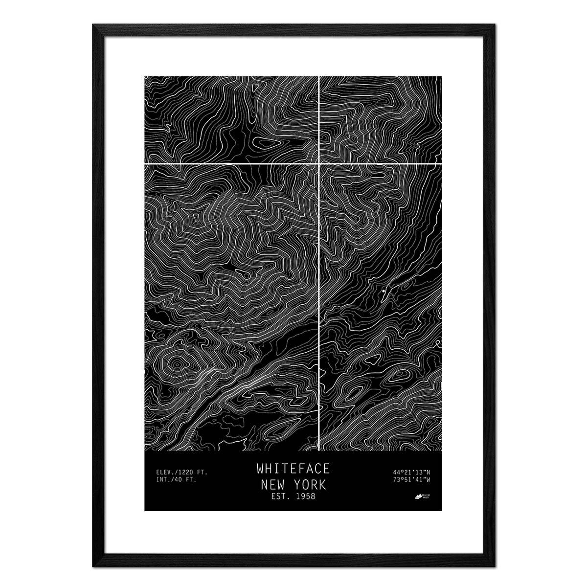 Whiteface, New York - Muir Way - TOPO Series