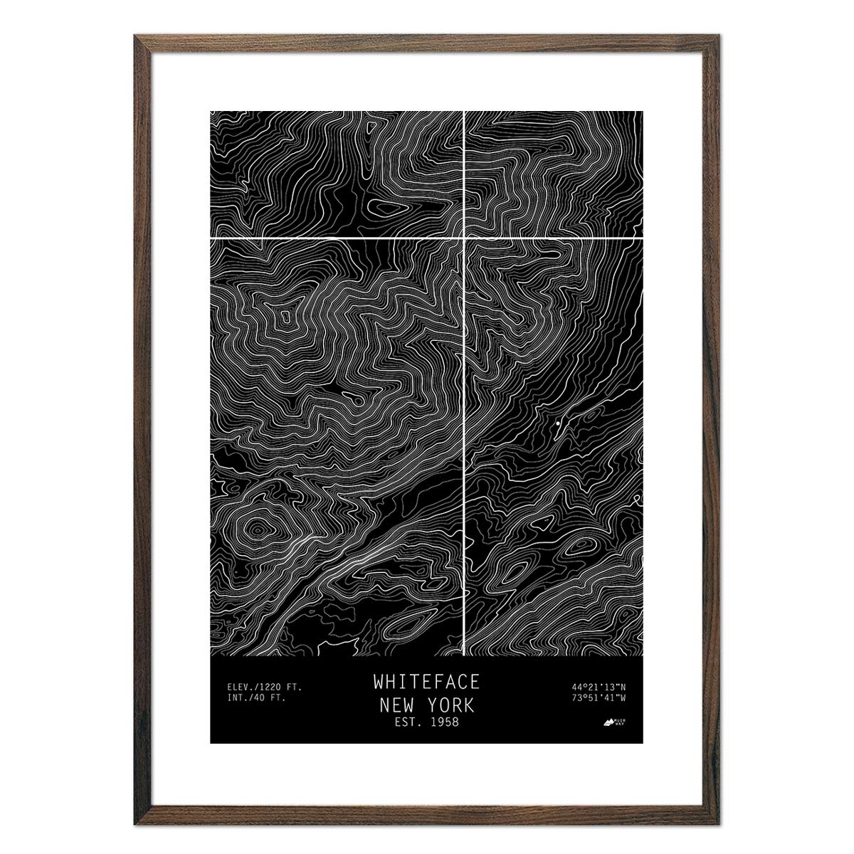 Whiteface, New York - Muir Way - TOPO Series