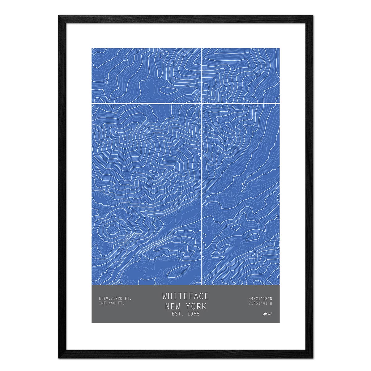 Whiteface, New York - Muir Way - TOPO Series
