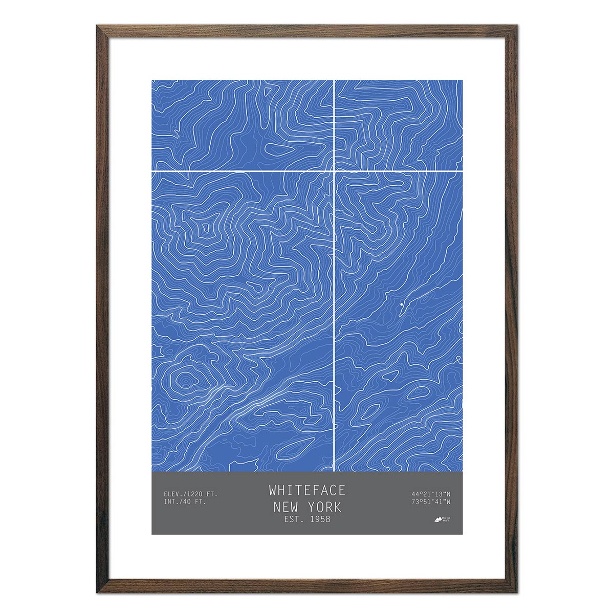 Whiteface, New York - Muir Way - TOPO Series
