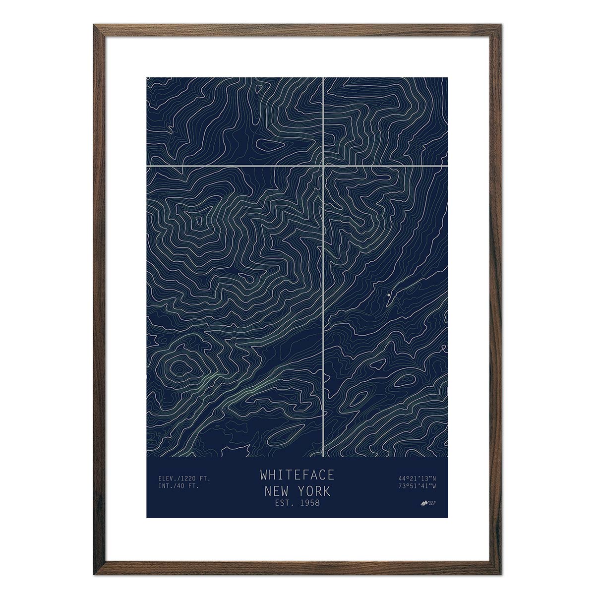 Whiteface, New York - Muir Way - TOPO Series
