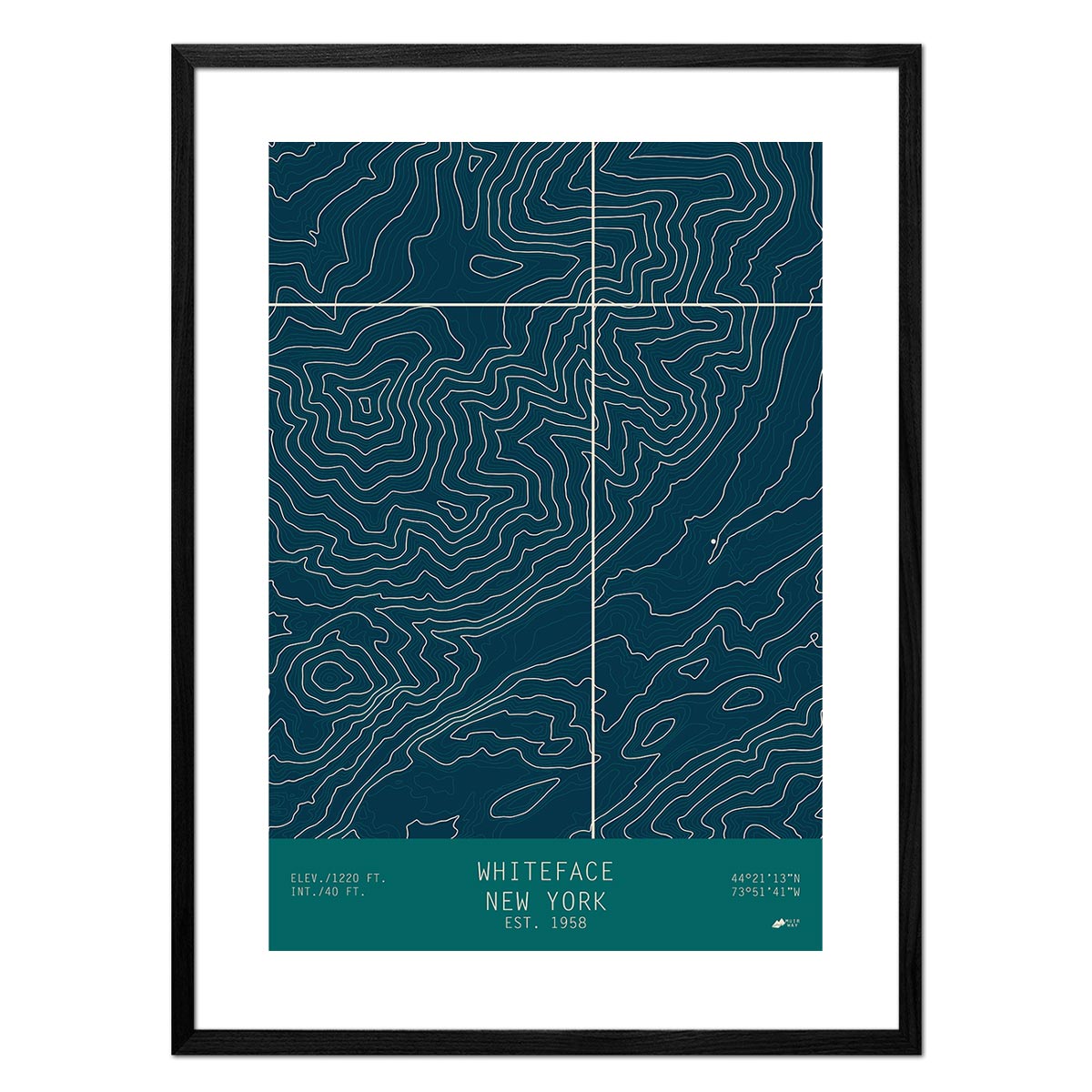 Whiteface, New York - Muir Way - TOPO Series