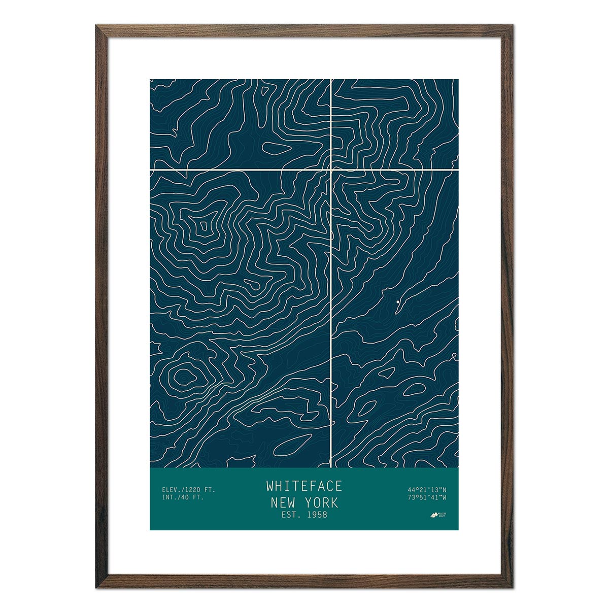 Whiteface, New York - Muir Way - TOPO Series