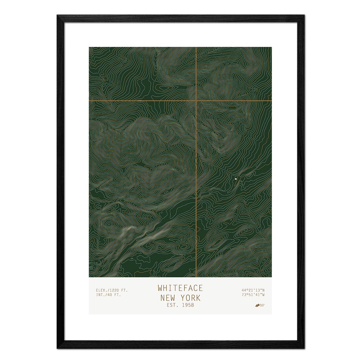 Whiteface, New York - Muir Way - TOPO Series