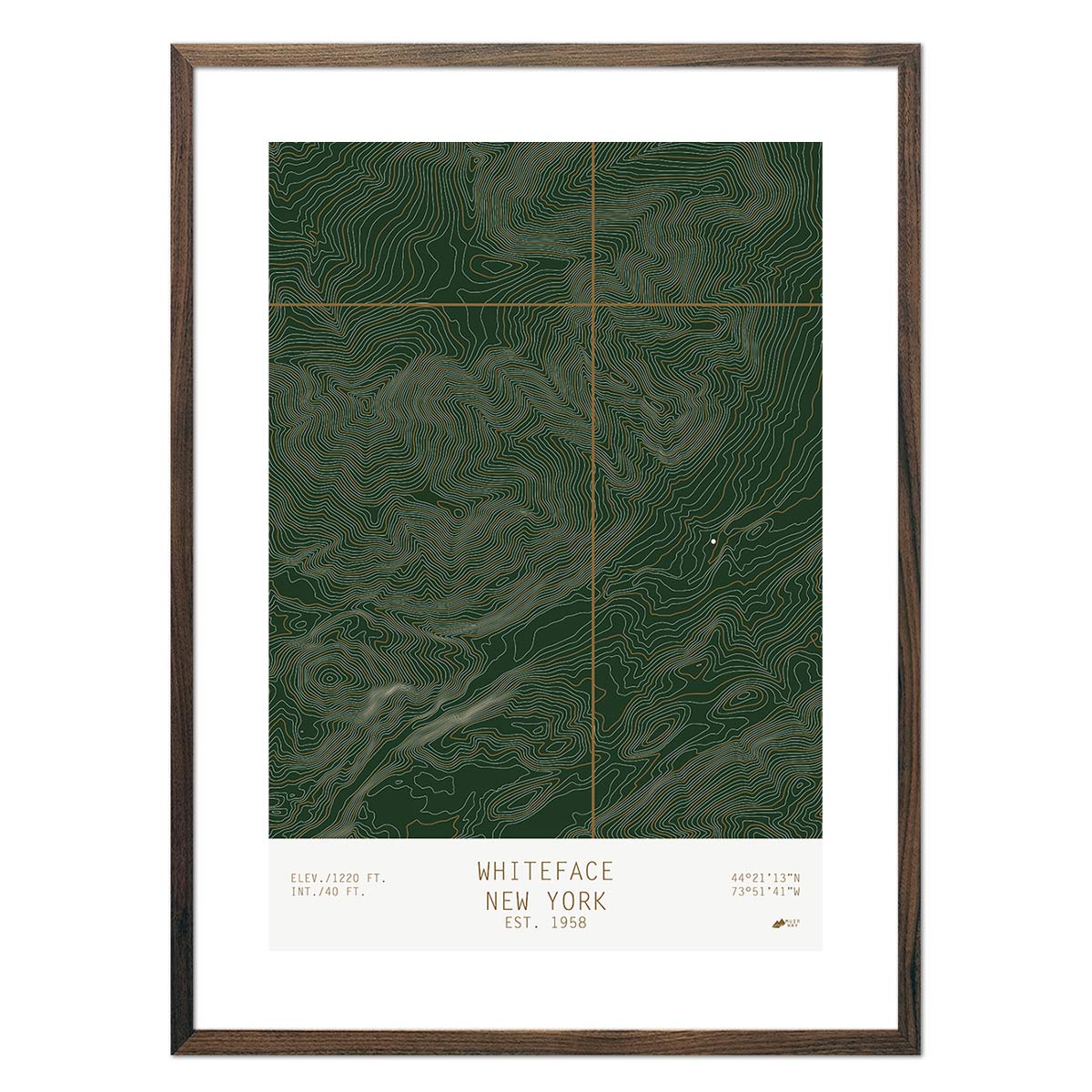Whiteface, New York - Muir Way - TOPO Series