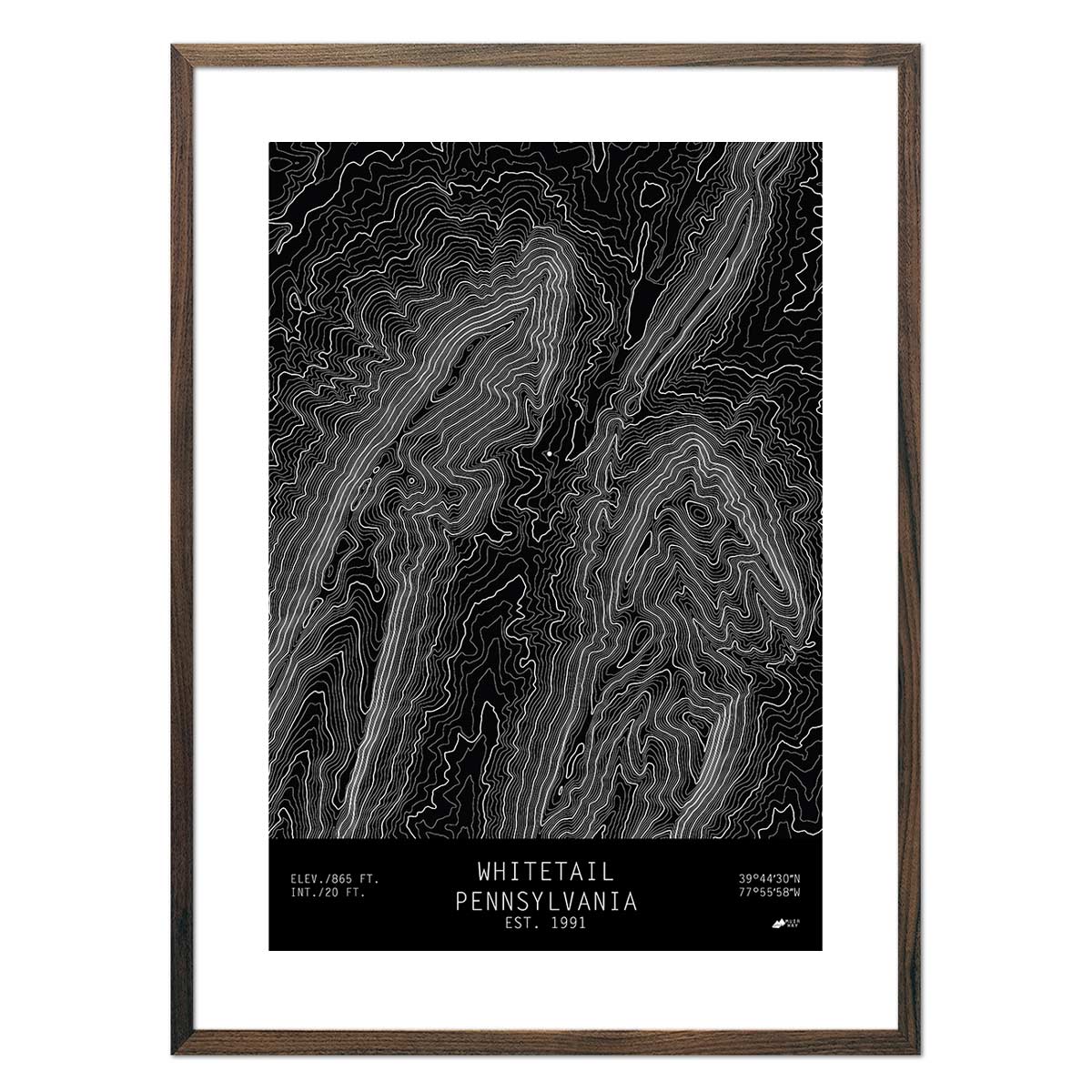 Whitetail, Pennsylvania - Muir Way - TOPO Series