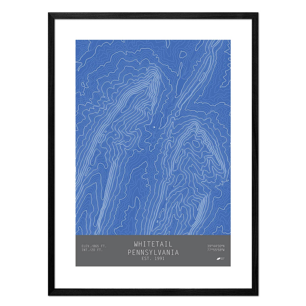 Whitetail, Pennsylvania - Muir Way - TOPO Series