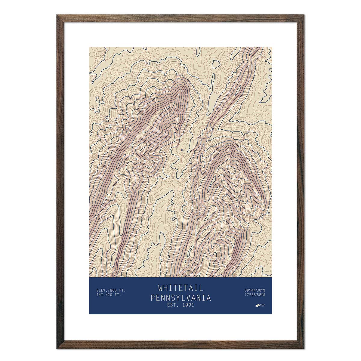 Whitetail, Pennsylvania - Muir Way - TOPO Series