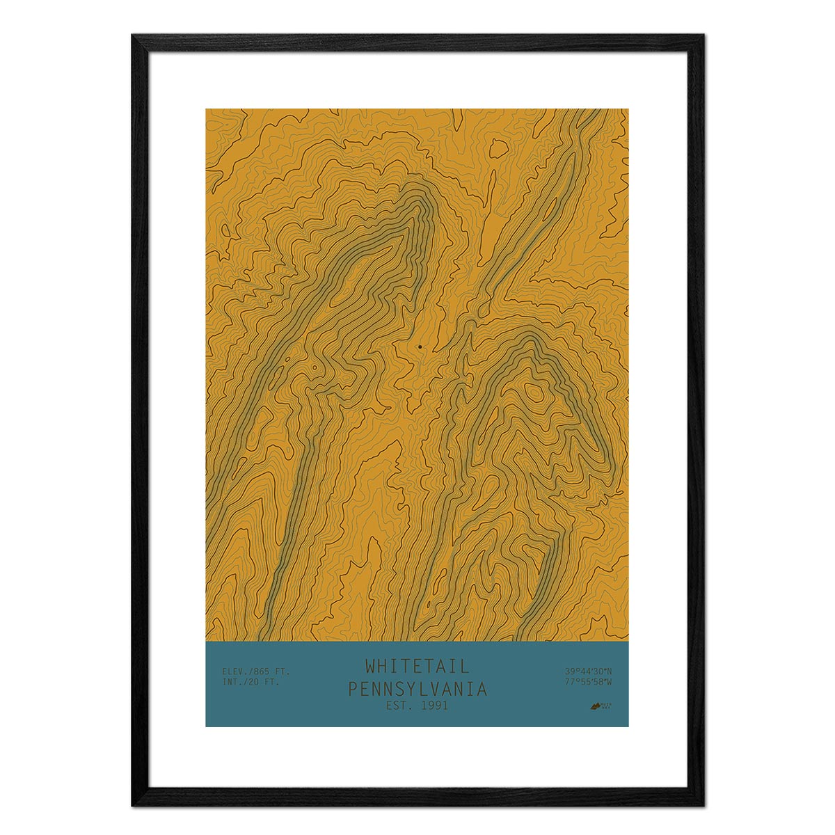 Whitetail, Pennsylvania - Muir Way - TOPO Series