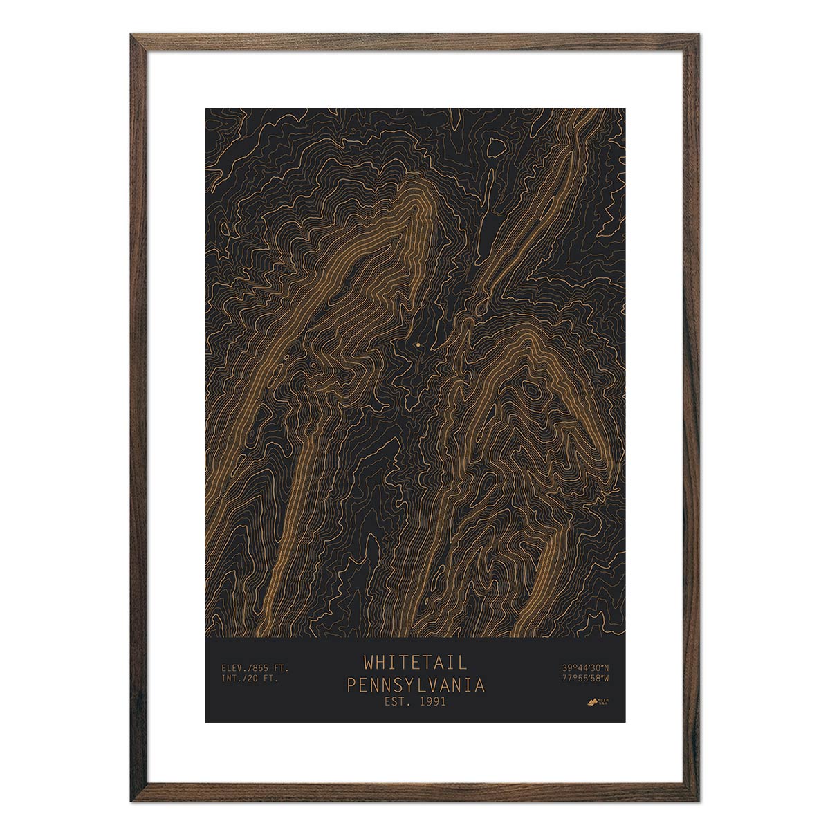 Whitetail, Pennsylvania - Muir Way - TOPO Series
