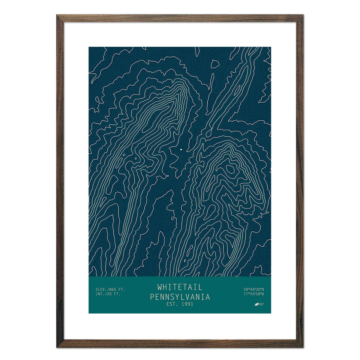 Whitetail, Pennsylvania - Muir Way - TOPO Series