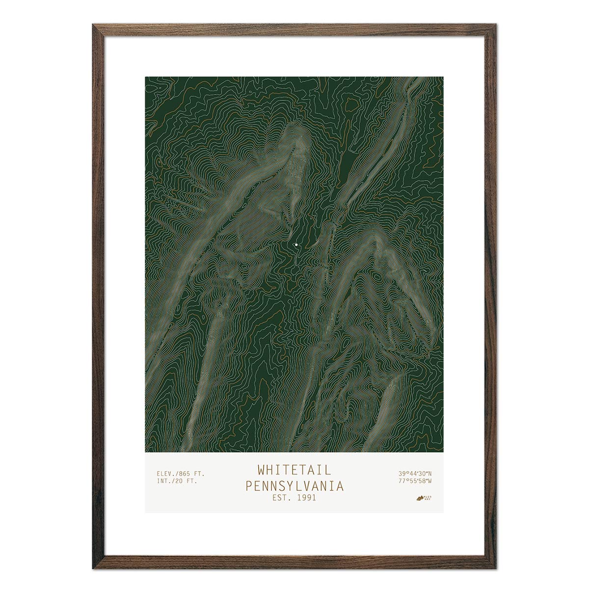 Whitetail, Pennsylvania - Muir Way - TOPO Series