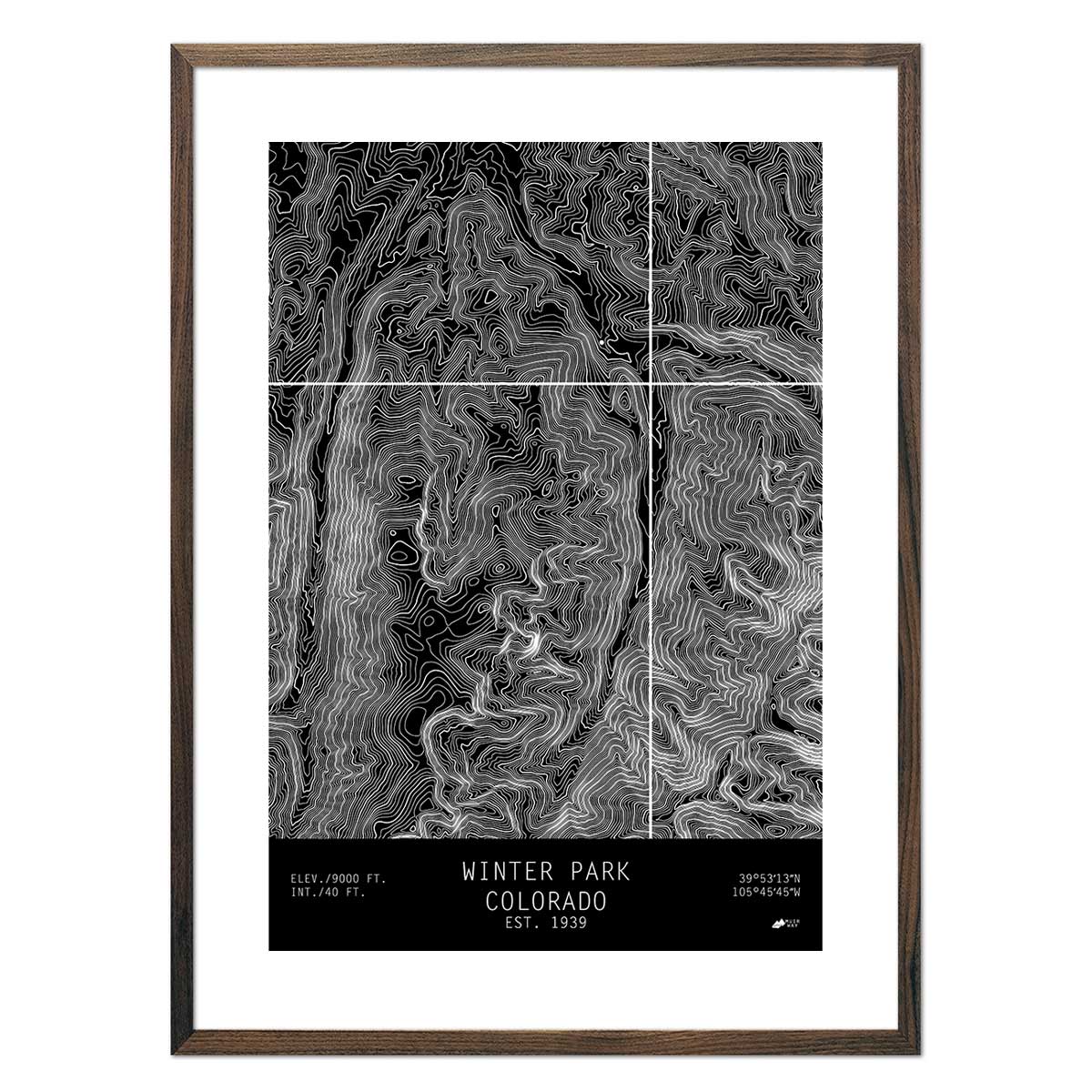 Winter Park, Colorado - Muir Way - TOPO Series