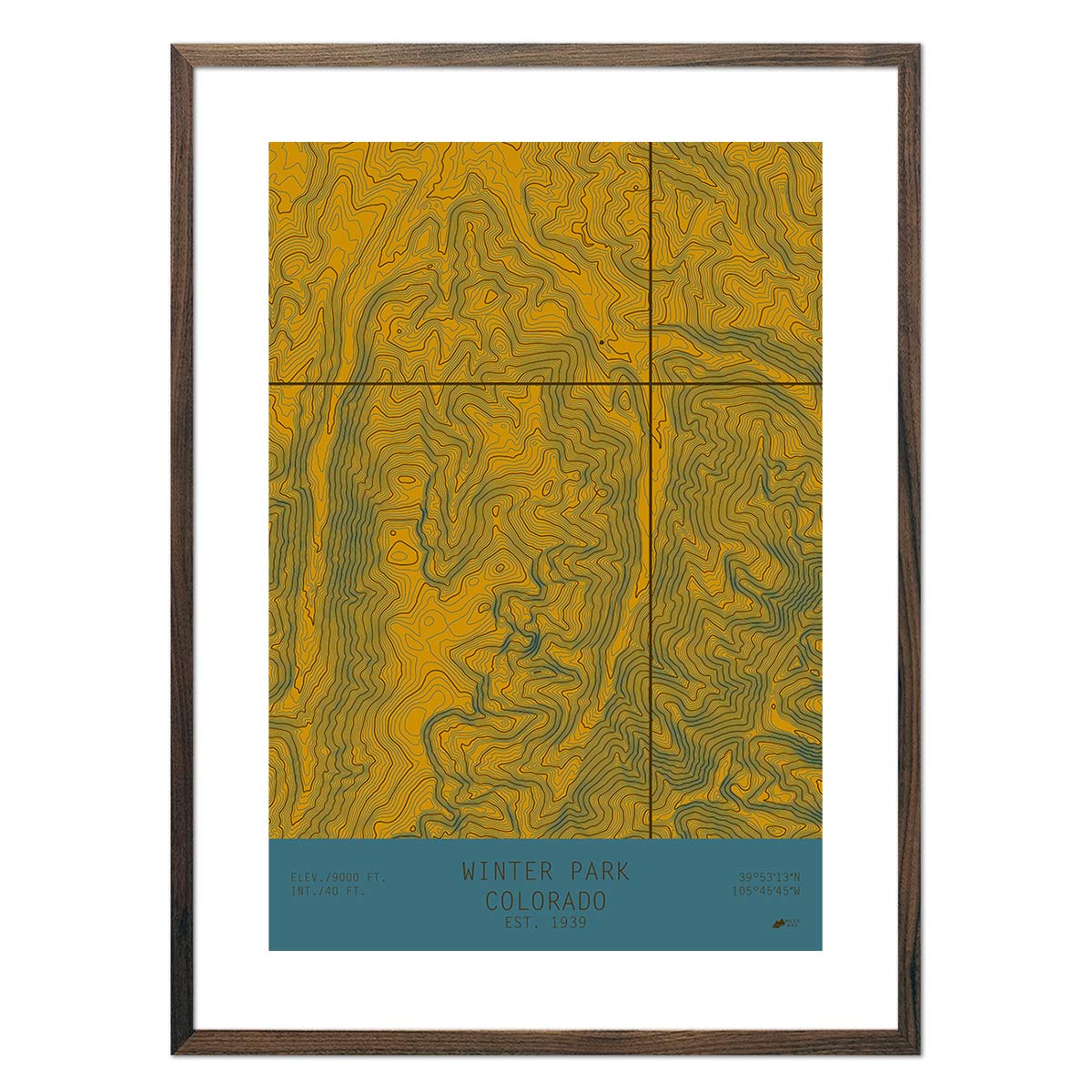 Winter Park, Colorado - Muir Way - TOPO Series