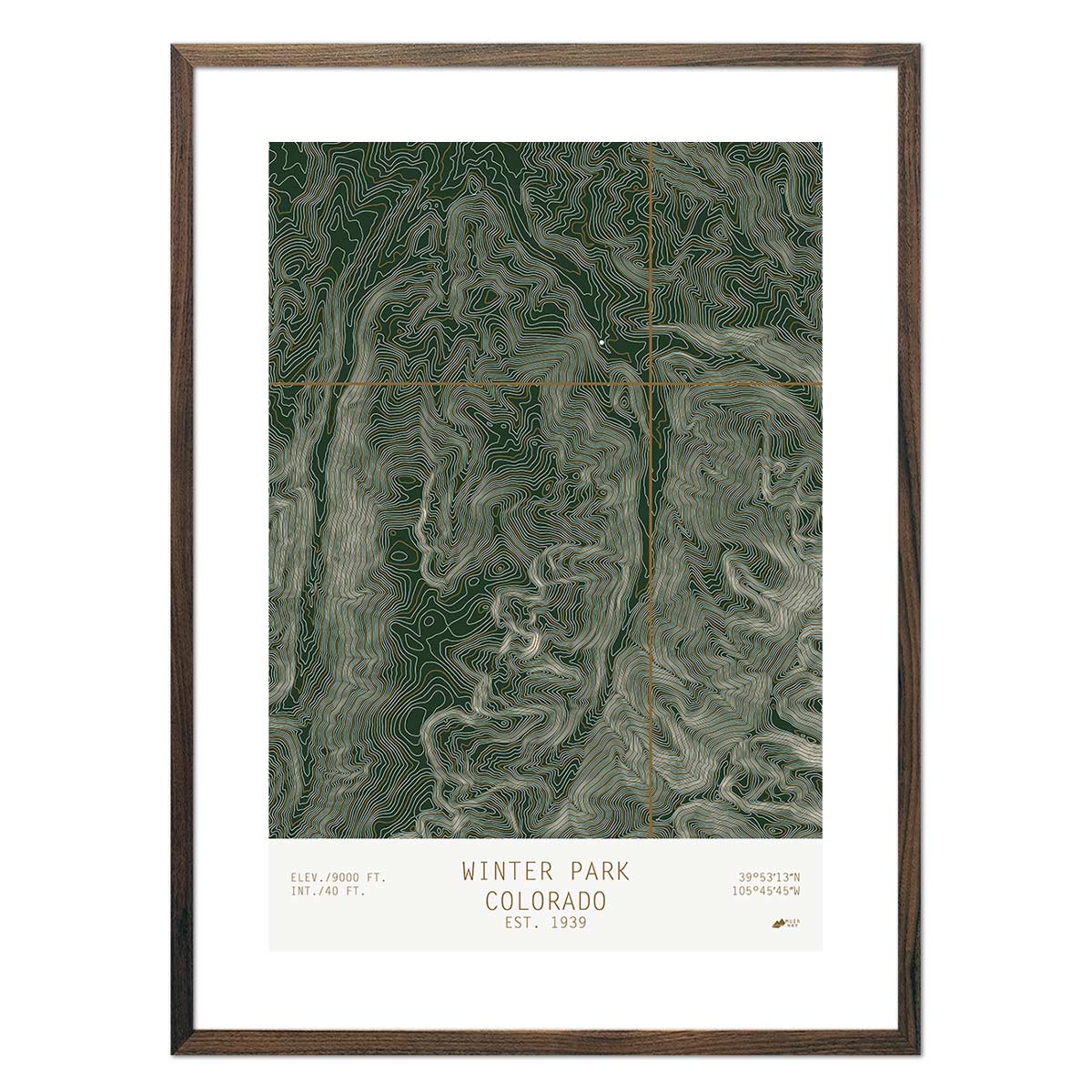 Winter Park, Colorado - Muir Way - TOPO Series