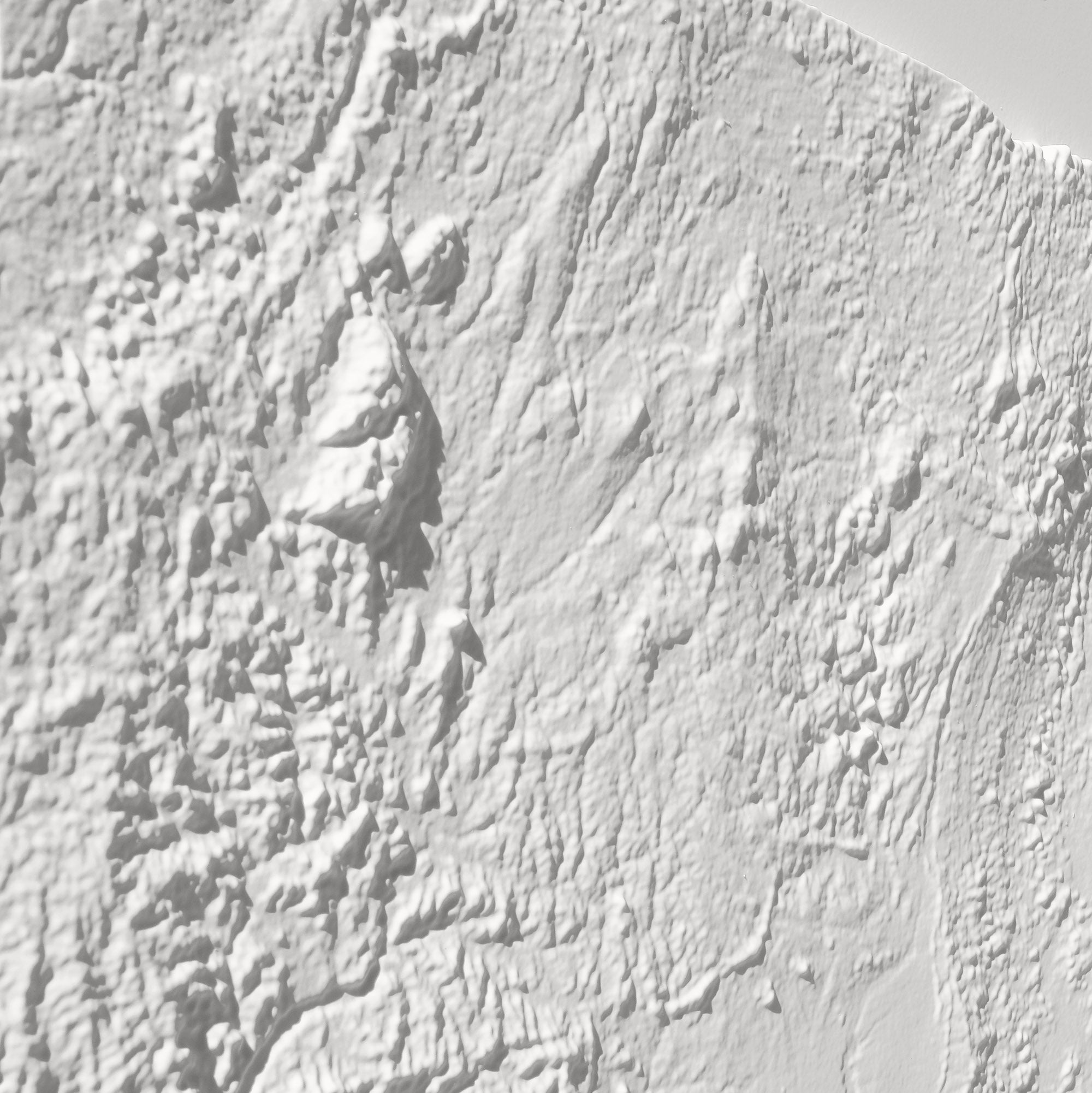 Wisconsin 3D Raised Relief Map - Muir Way - 3D