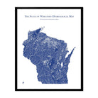 Wisconsin Hydrological Map - Muir Way - Hydrology