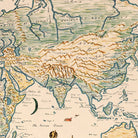 World Map 1932 - Muir Way - Vintage Map