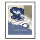 Wrangell - St. Elias National Park and Preserve Map - Muir Way - National Park