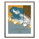 Wrangell - St. Elias National Park and Preserve Map - Muir Way - National Park