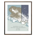 Wrangell - St. Elias National Park and Preserve Map - Muir Way - National Park
