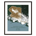 Wrangell - St. Elias National Park and Preserve Map - Muir Way - National Park