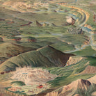 Yellowstone National Park Map 1904 - Muir Way - Vintage Map