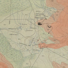 Yellowstone Geologic Map of Firehole Geyser Basin 1904 Map - Muir Way - Vintage Map