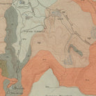 Yellowstone Geologic Map of Mammoth Hot Springs 1904 Map - Muir Way - Vintage Map